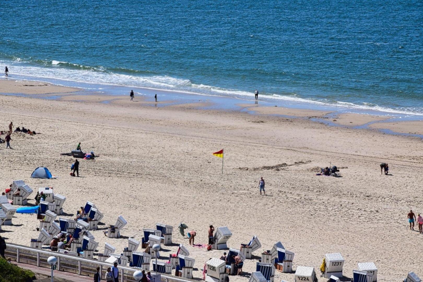 Haus Metropol App 108 Mit Meerblick Und Cityblick 3 Balkone Westerland Luaran gambar
