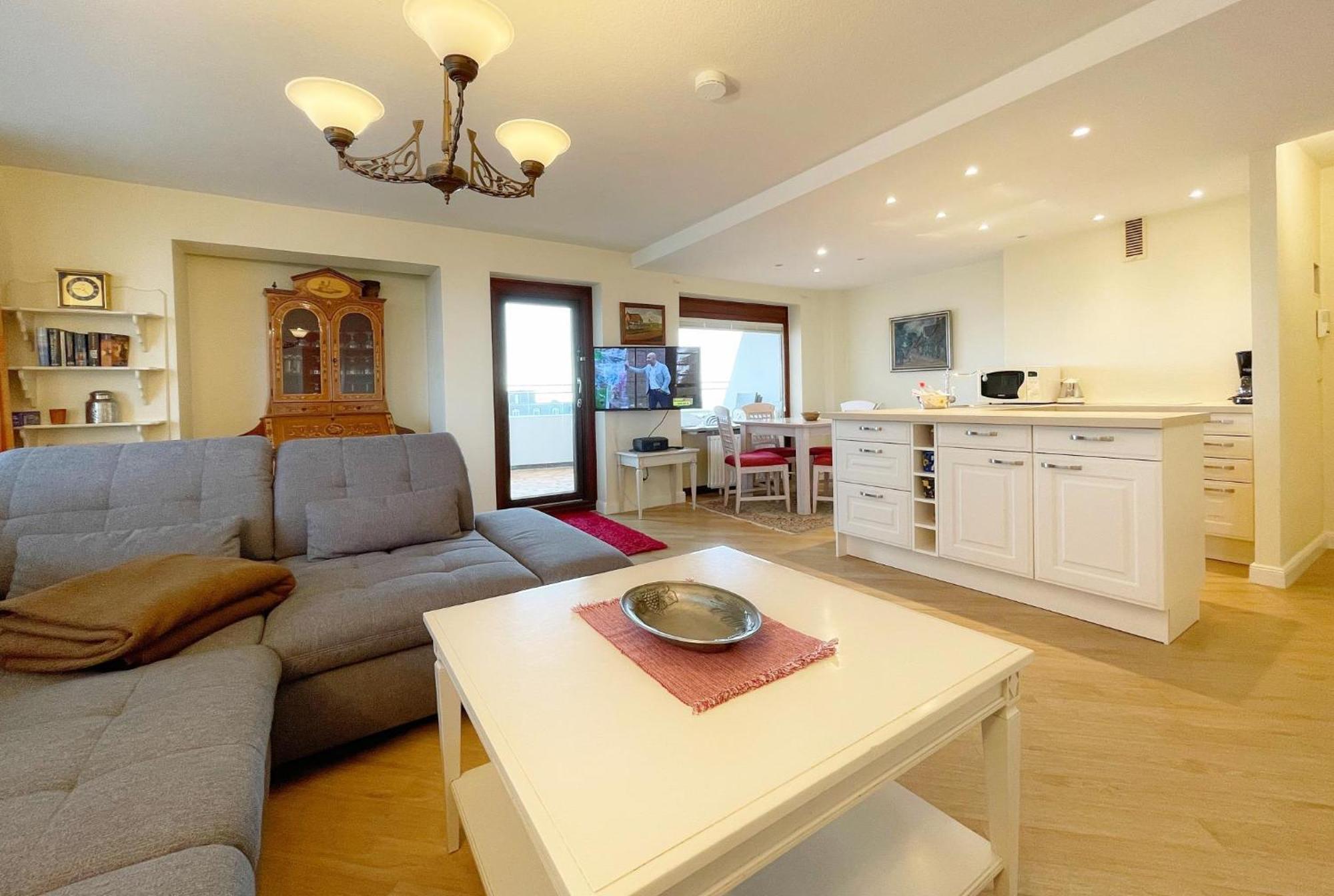 Haus Metropol App 108 Mit Meerblick Und Cityblick 3 Balkone Westerland Luaran gambar
